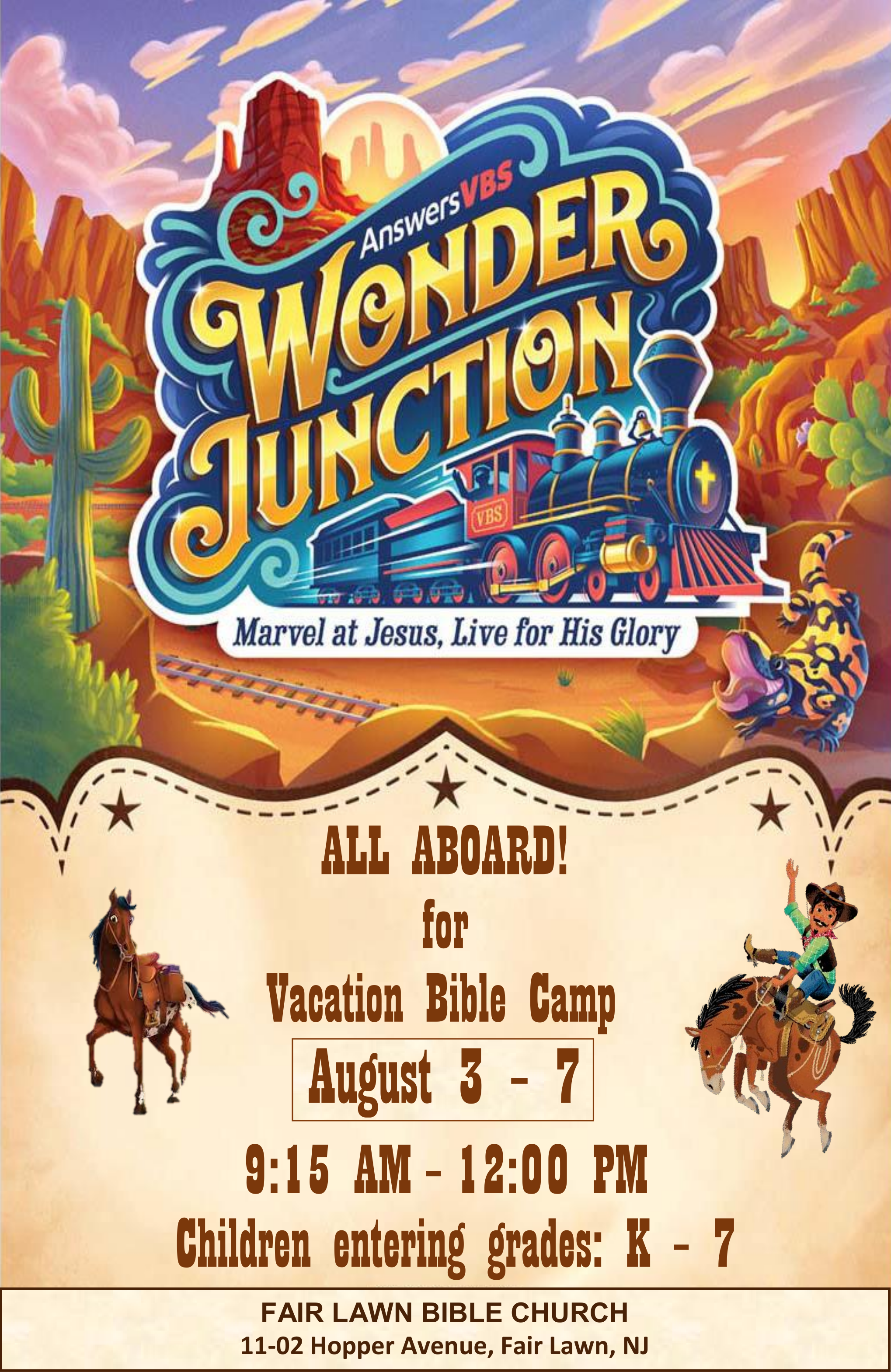 VBC flyer vbc registration